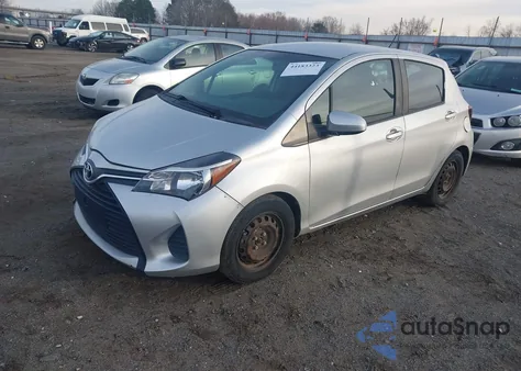 2016 Toyota Yaris L из США, поврежденный, VIN VNKKTUD32GA057923